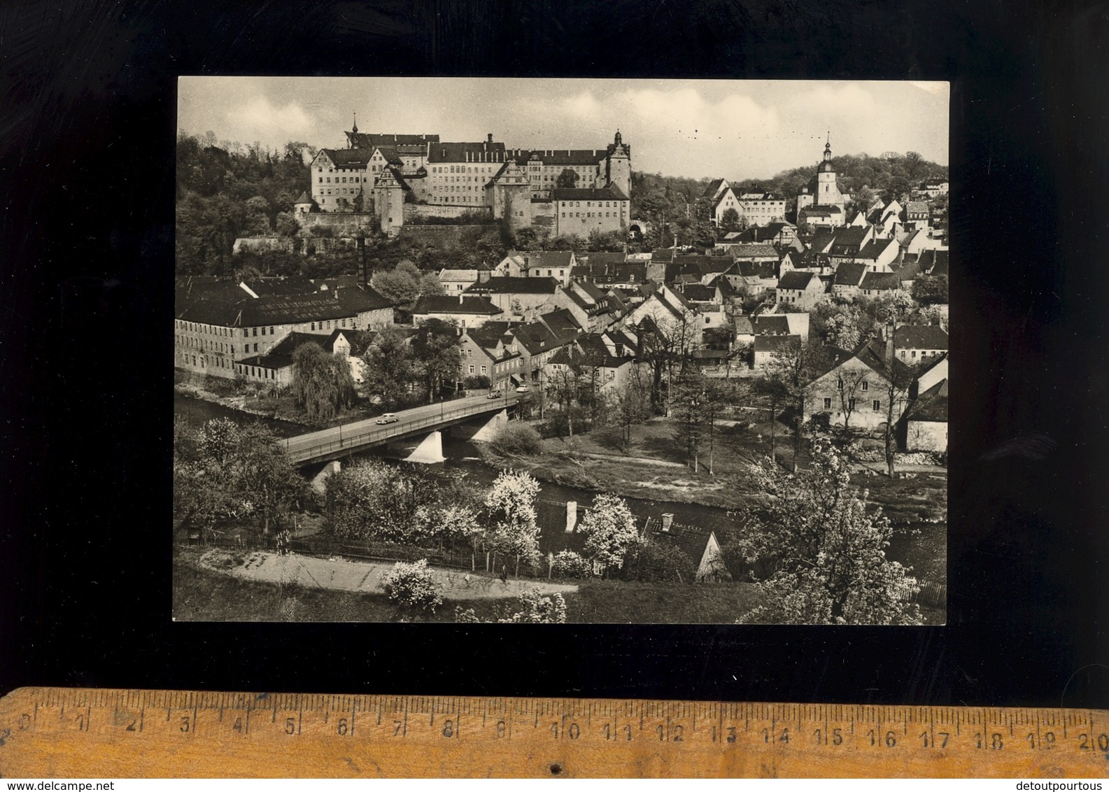 COLDITZ Kr Grimma Blick Zur Muldenbrücke Und Schloss  DDR - Colditz