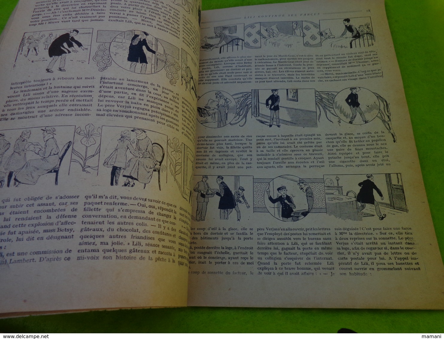 Un Lot De  Revues LILI N°7- N° 4 -les Mille Et Un Tours De L'espiegle  N°1 N°3 Et N°8 - - Autres & Non Classés