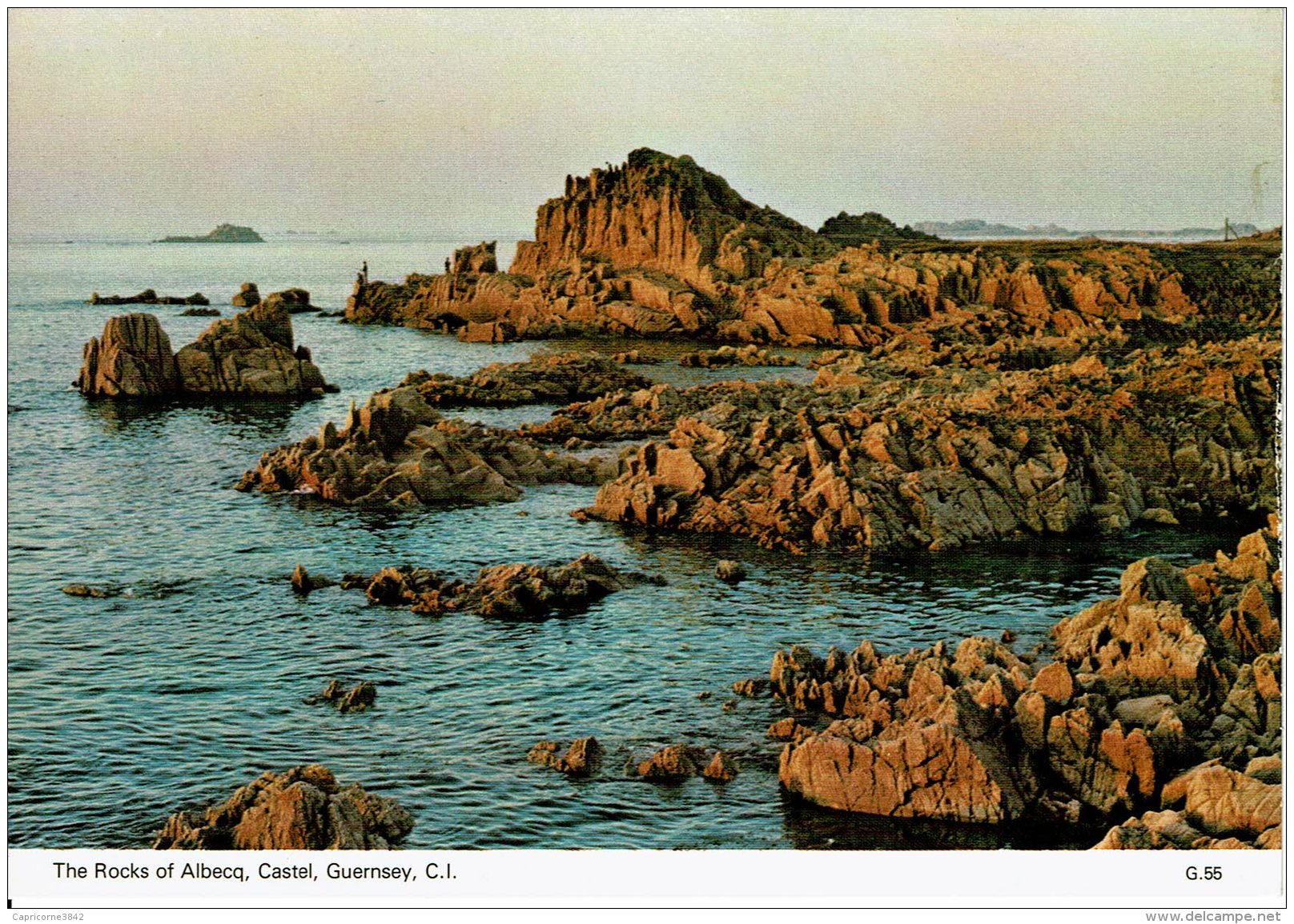 Guernsey - The Rocks Of Albecq, Castel - Guernsey