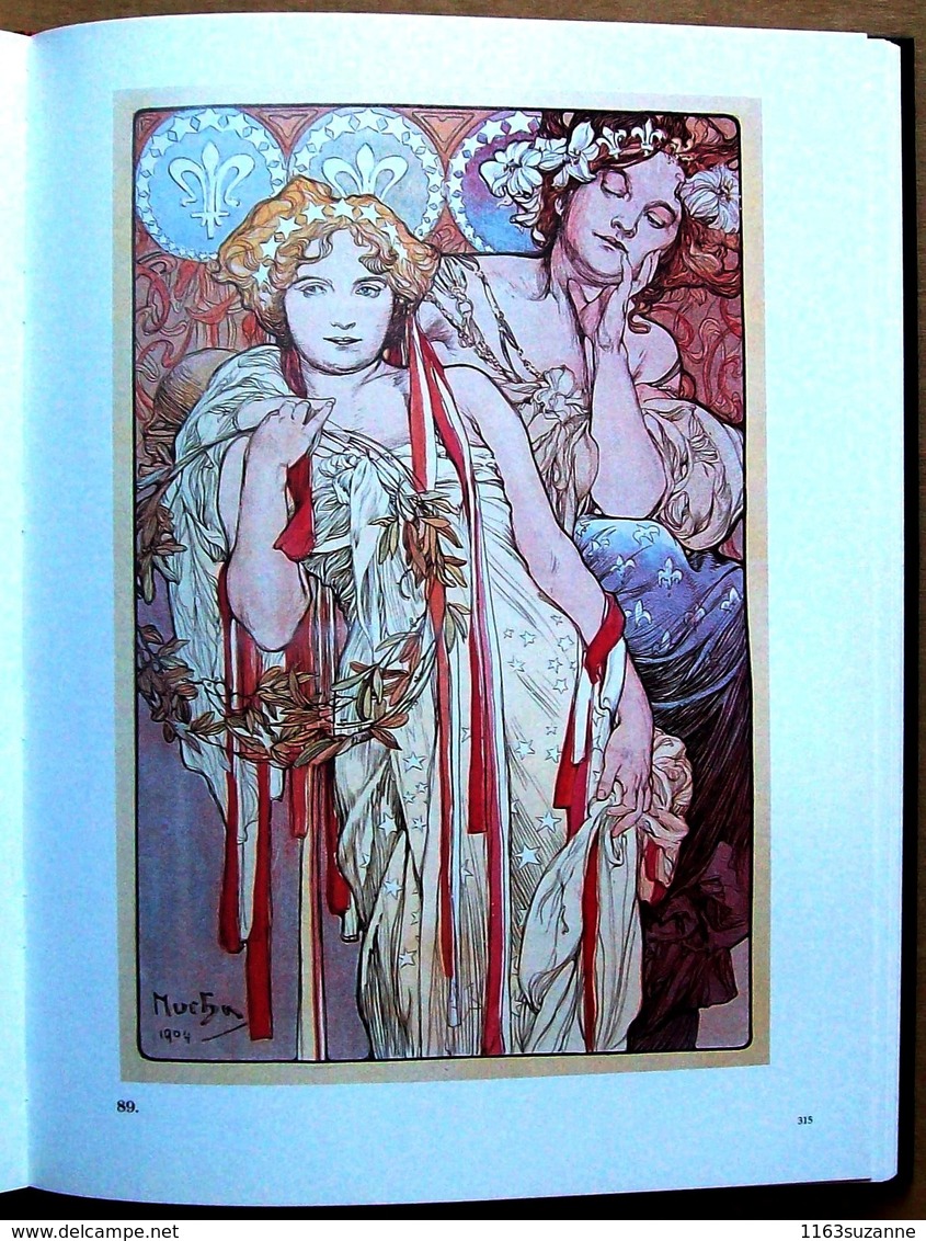 ALPHONSE MUCHA : TOUTES LES AFFICHES ET PANNEAUX, par Jack Rennert & Alain Weill (Editions Hjert & Hjert, 1984)