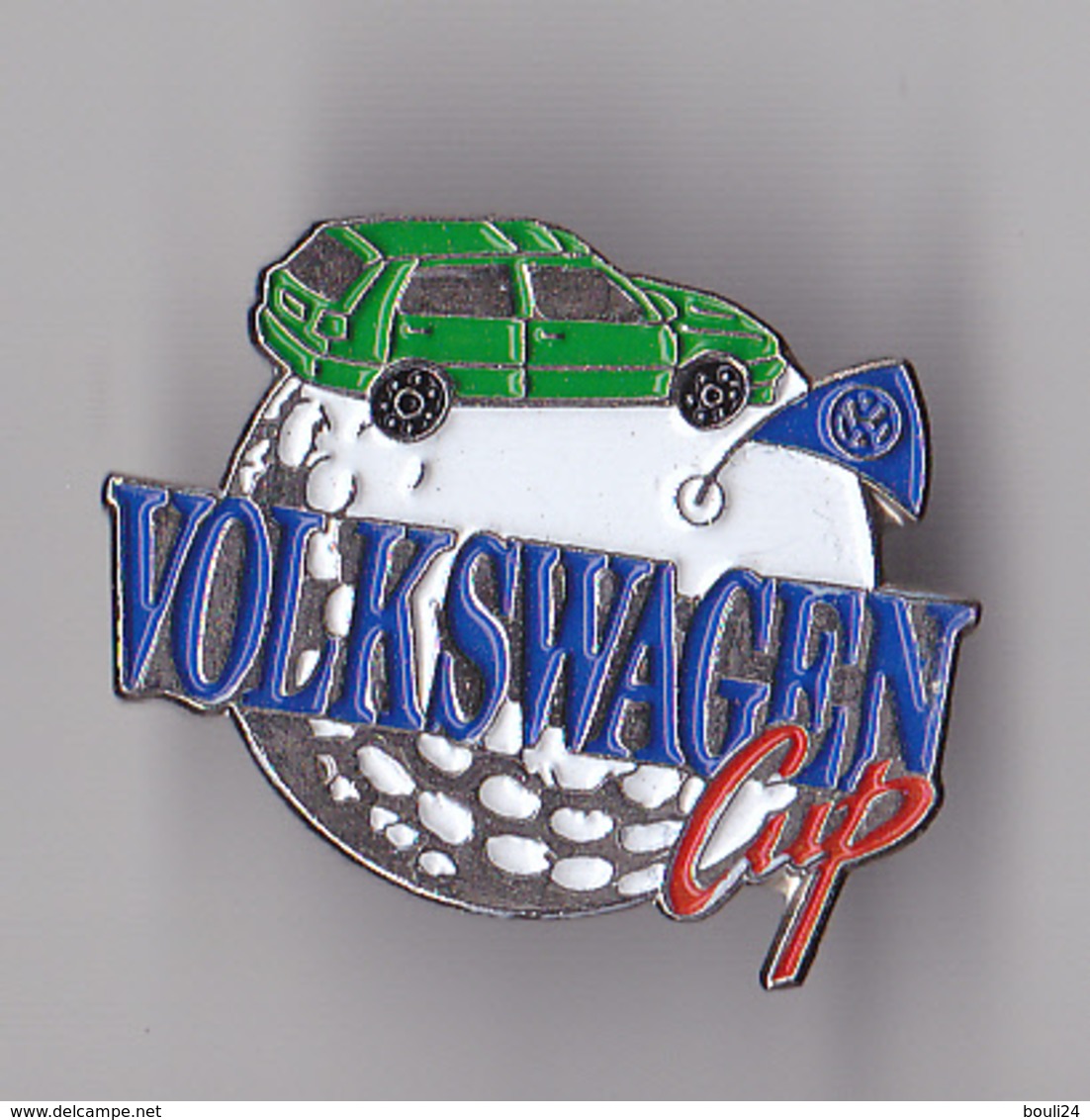 PIN'S THEME AUTOMOBILE  WOLKSWAGEN   SPONSOR  GOLF CUP - Volkswagen