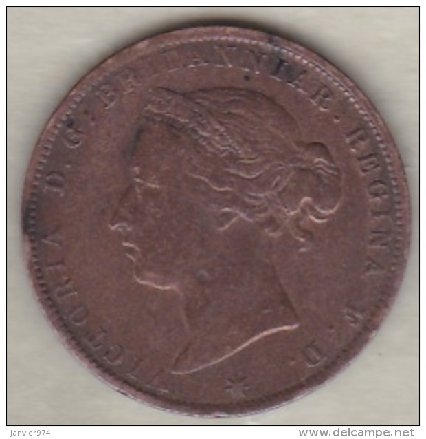 Jersey , 1/24 Shilling 1894. Victoria , Bronze , KM# KM# 7 - Jersey