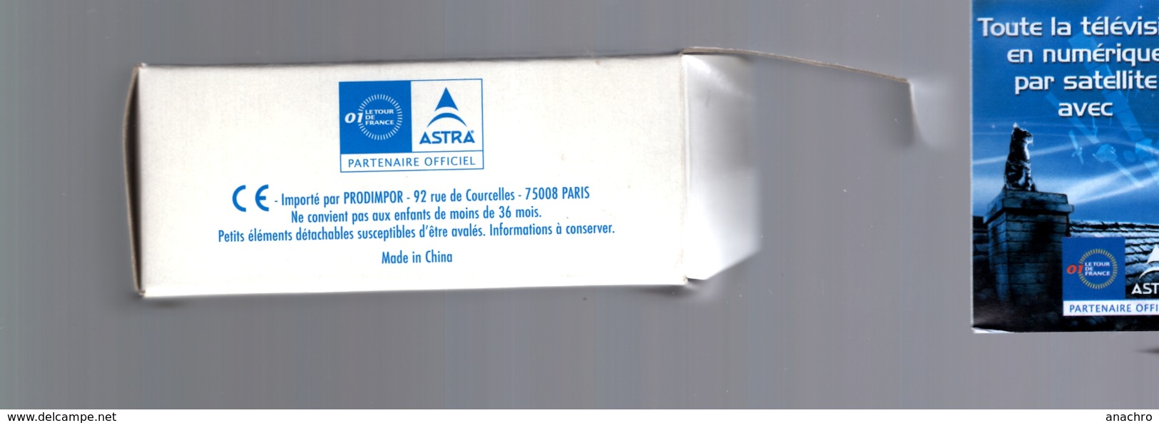 ASTRA SATELLITE Série limitée 2001 modèle réduit à monter