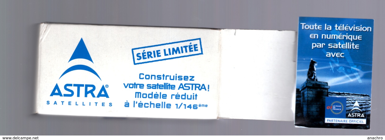 ASTRA SATELLITE Série limitée 2001 modèle réduit à monter