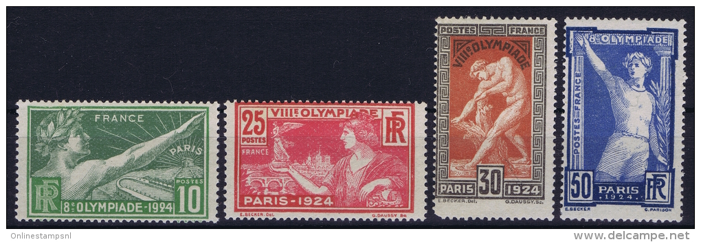 France: Yv Nr  183 - 186 MNH/**  Sans Charnière  1924 - Ongebruikt