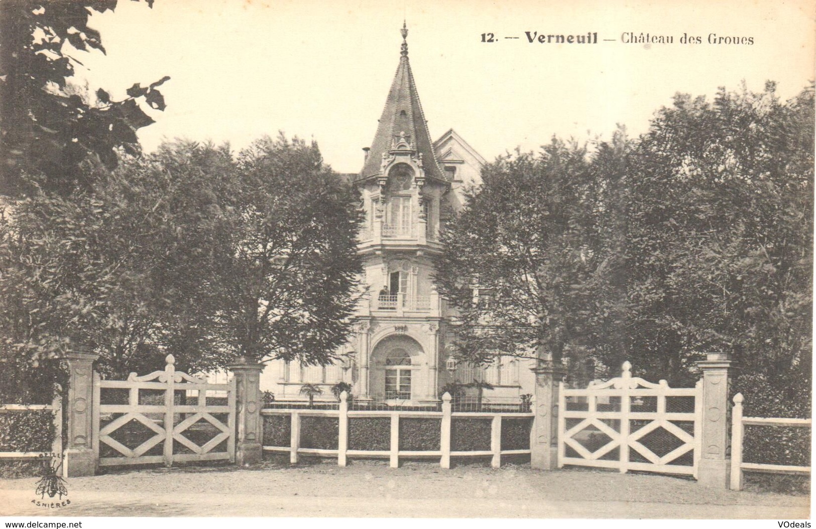 (78) Yvelines - CPA - Verneuil Sur Seine - Château Des Groues - Verneuil Sur Seine