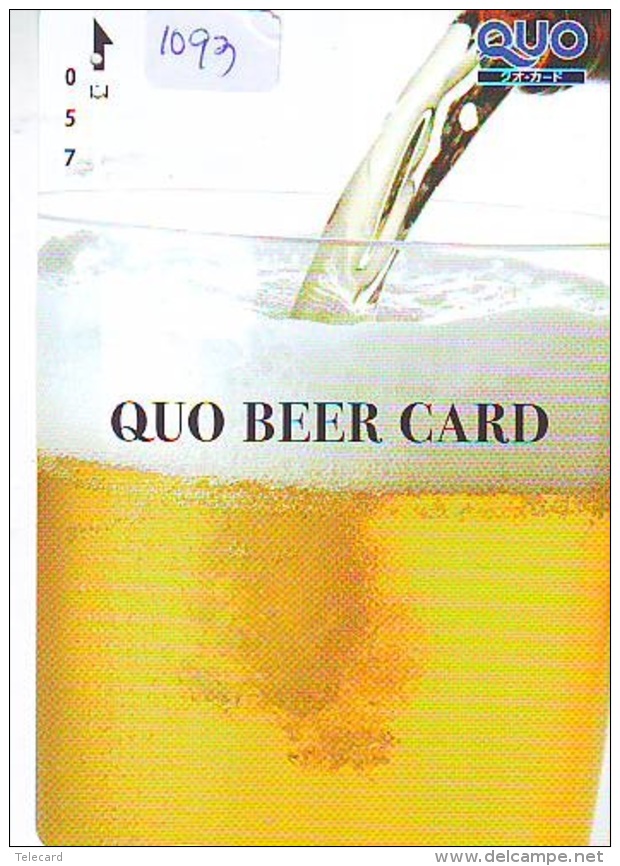 Carte Prépayée  JAPON * BEER * BIER (1093) TELEFONKARTE * JAPAN CARD * BIERE * CERVEZA *  BUDWEISER - Reclame