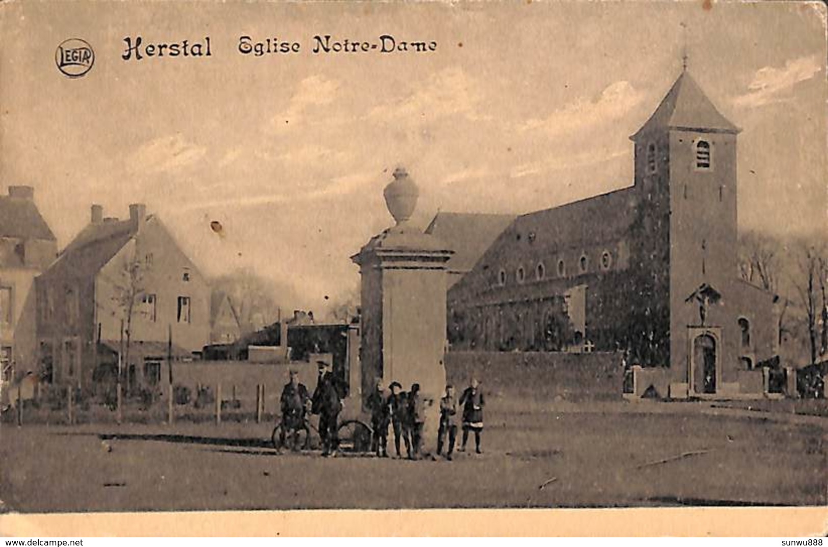 Herstal - Eglise Notre-Dame (animée, Legia) - Herstal