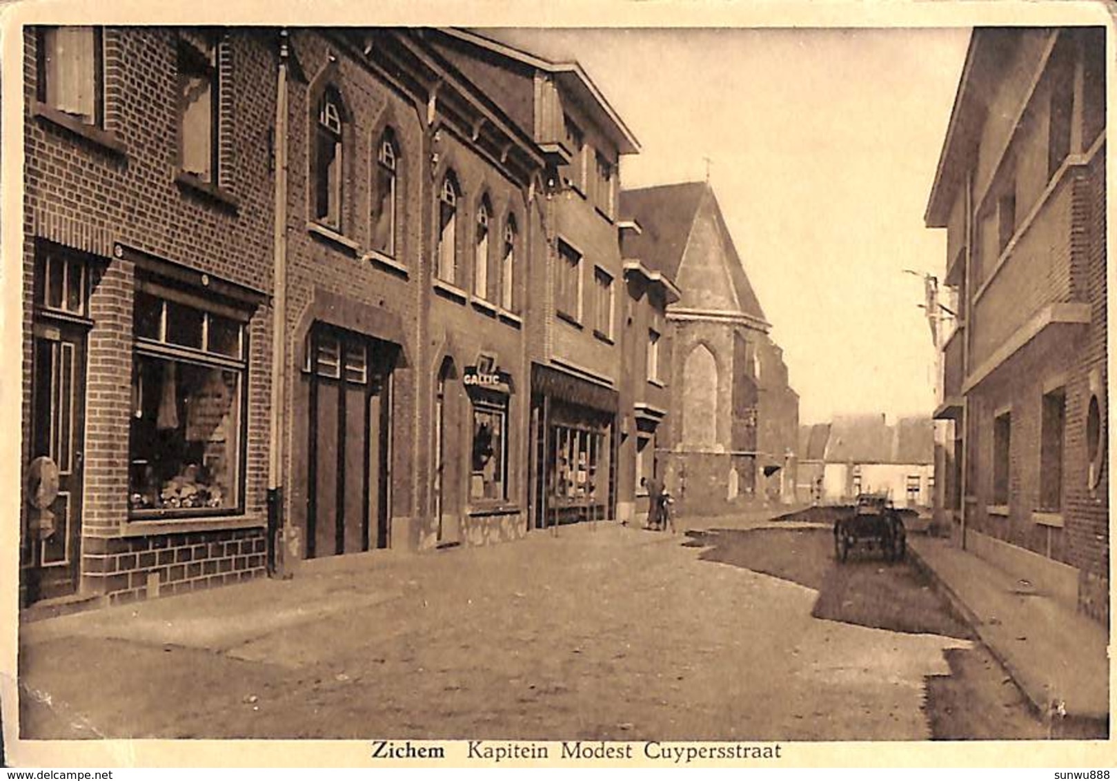 Zichem - Kapitein Modest Cuypersstraat (animatie, Uitg. Wouters) - Scherpenheuvel-Zichem