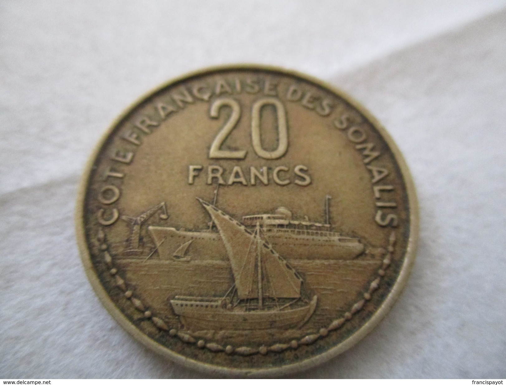 Côte Française Des Somalis 20 Francs 1965 - Djibouti