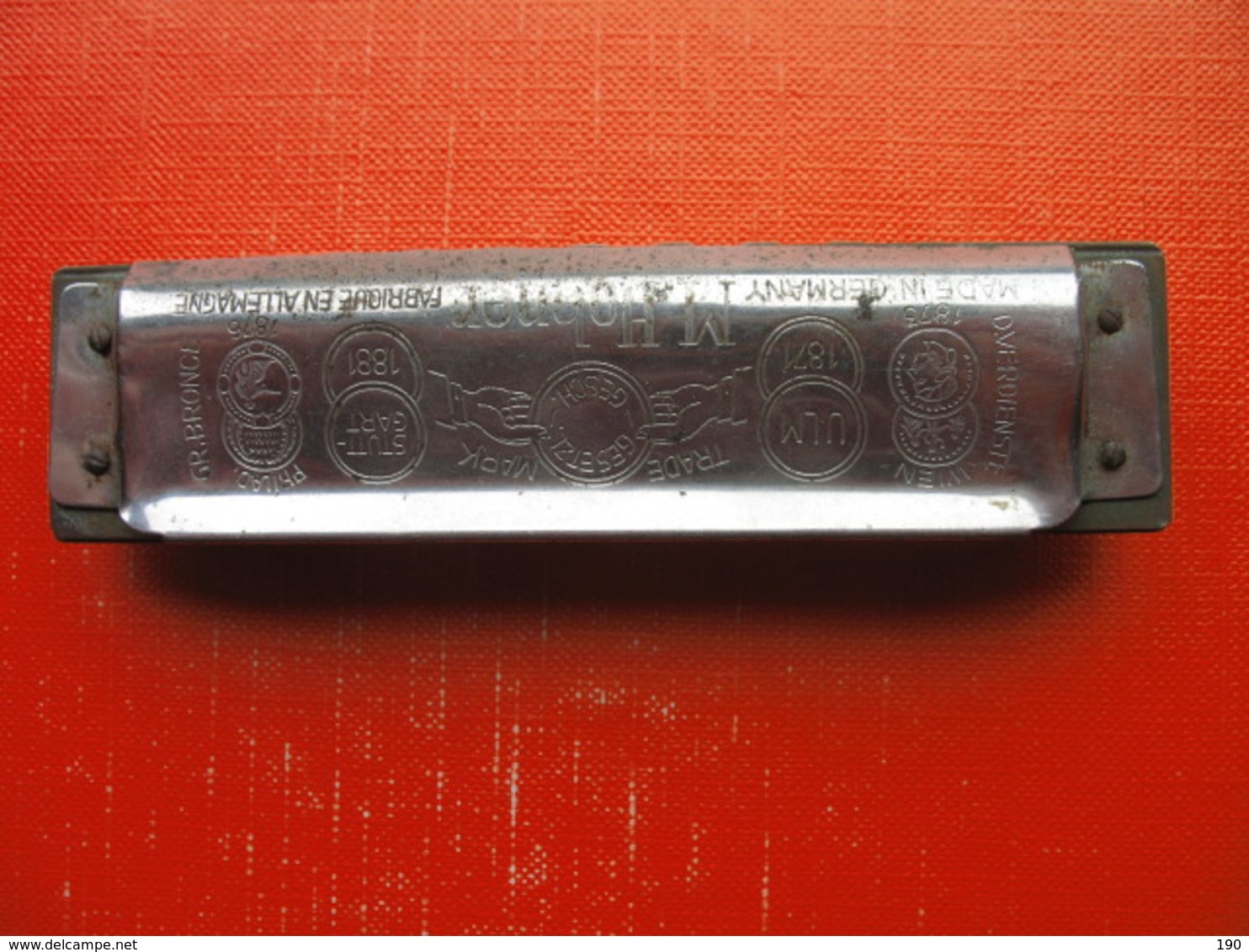 Harmonica(mouth Organ) M.Hohner.F,ECHO SUPER VAMPER - Instruments De Musique