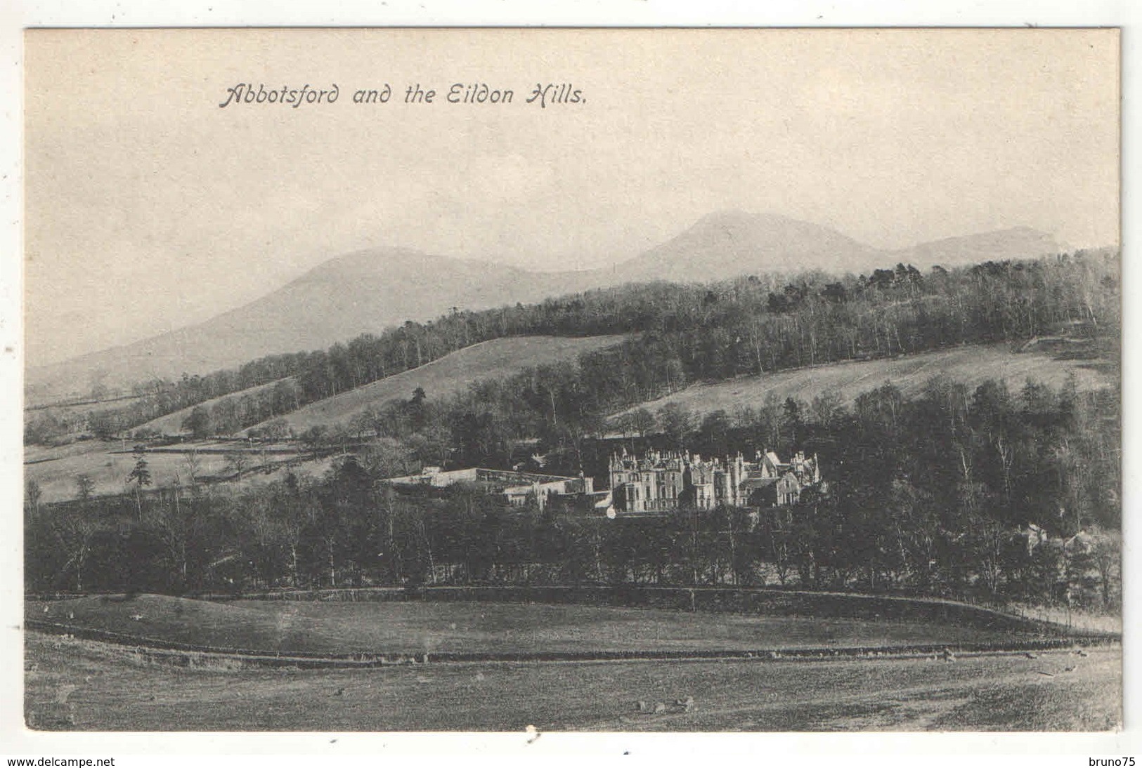 ABBOTSFORD And The Eildon Hills - Roxburghshire