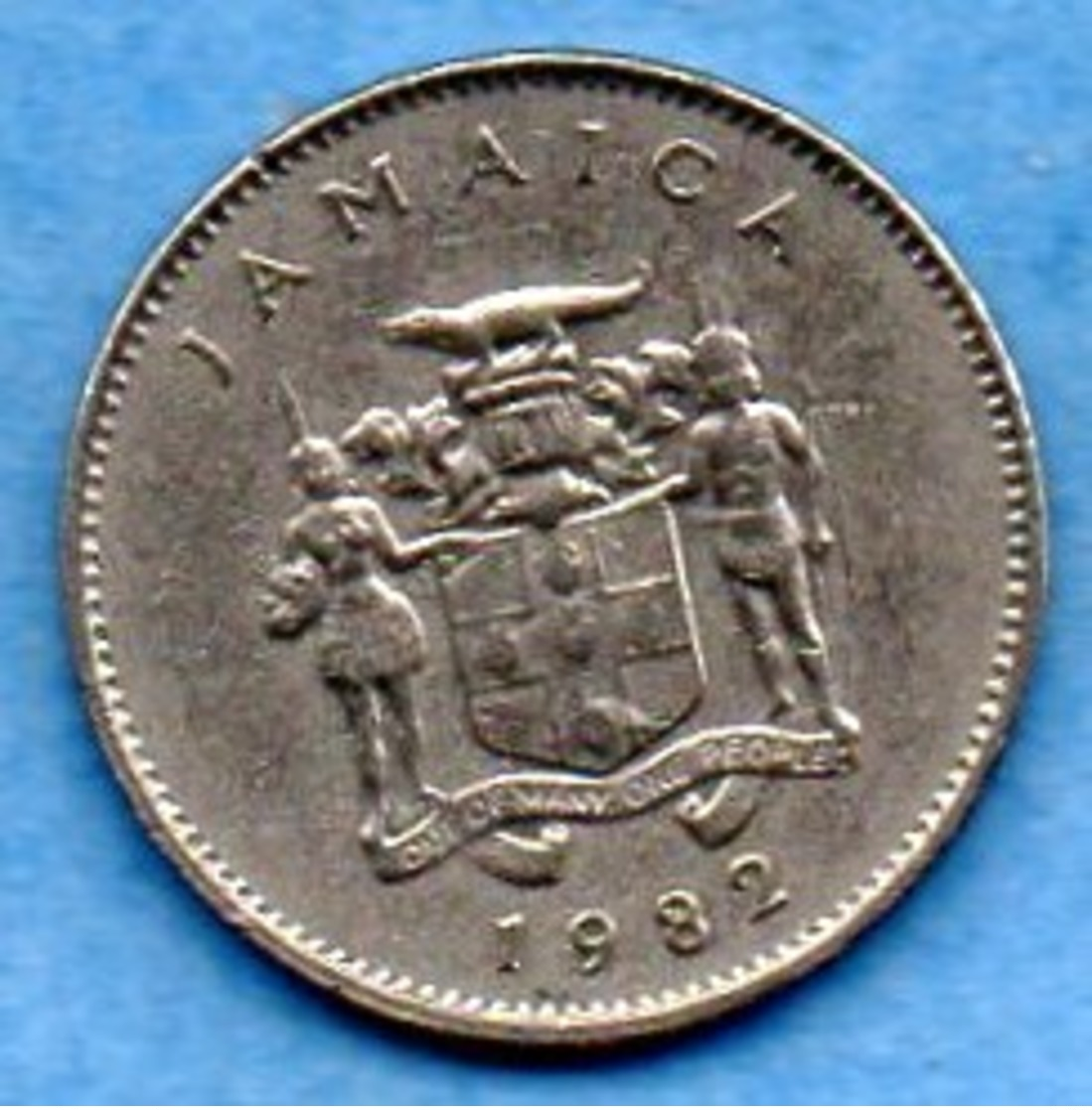 (r65)   JAMAIQUE / JAMAICA  10 CENTS 1982 - Jamaique