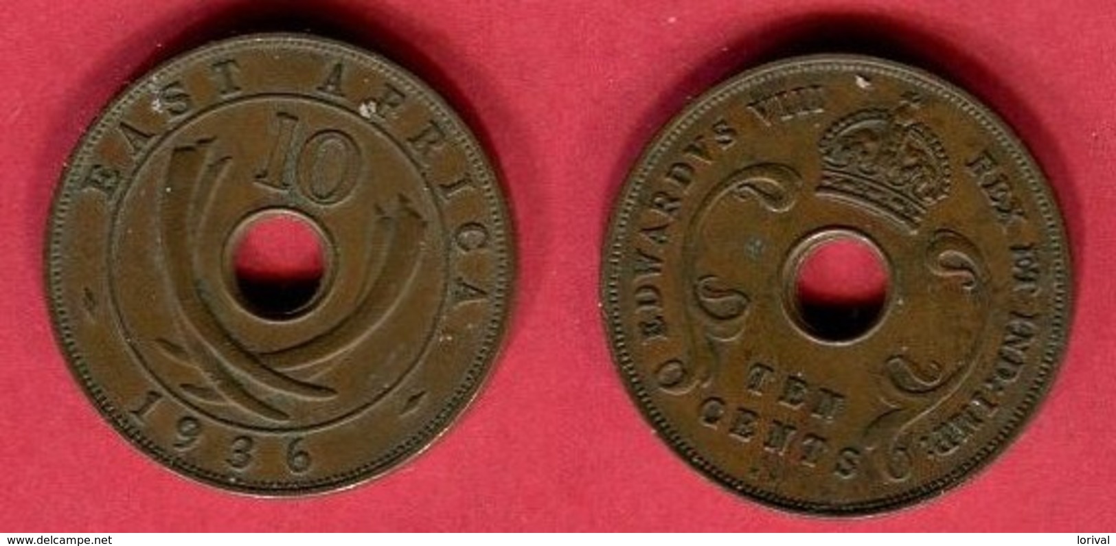 10 CENTS (KM 24 ) TB 4 - Britische Kolonie