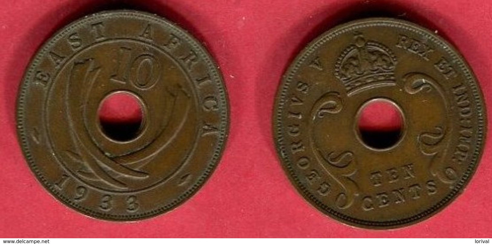 10 CENTS (KM 19 ) TB 3 - British Colony