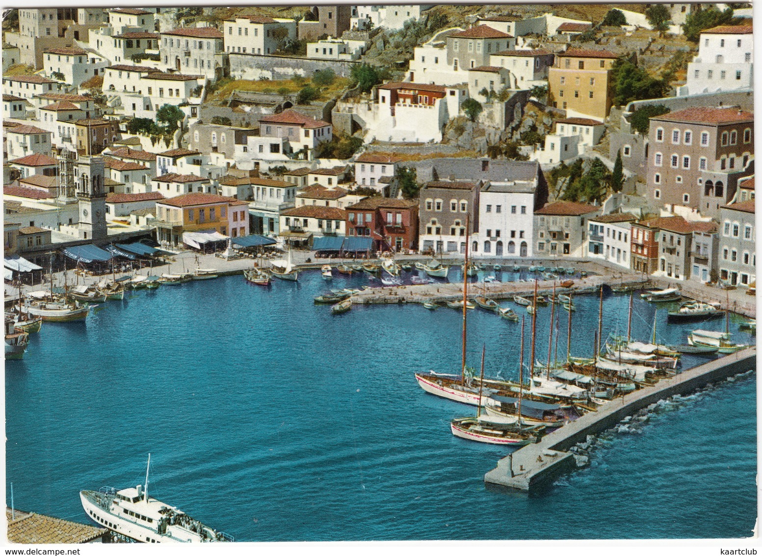 Hydra - View Of The Port /  Vue Du Quai   - (Greece) - Griekenland