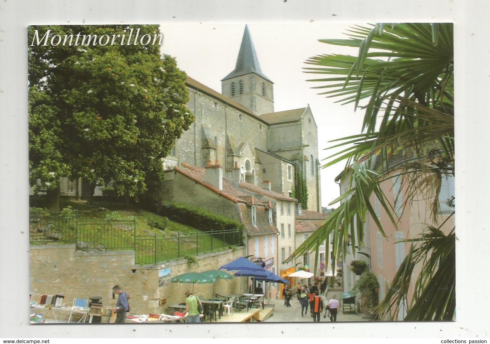 Cp, 86 ,MONTMORILLON , Rue Montebello , Cité De L'Ecrit  , Ed. N. Du Faget De Casteljau, N° 4 - Montmorillon