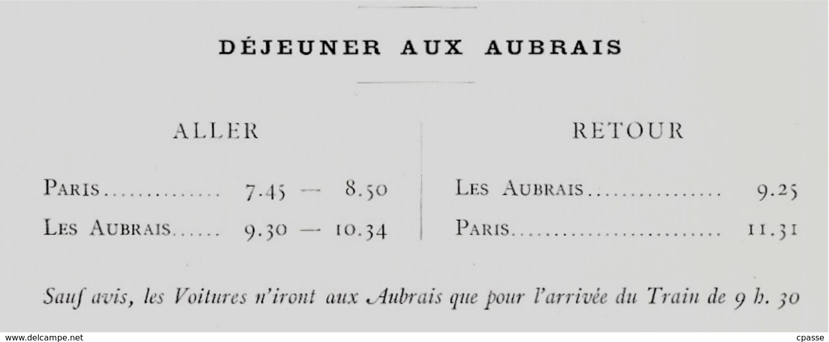 Très Rare Carte "ENVOI Des CHEVAUX En GARE De CHEVILLY" (45 Loiret) Château De Cossoles (Horaire Ferroviaire Train) - Europe