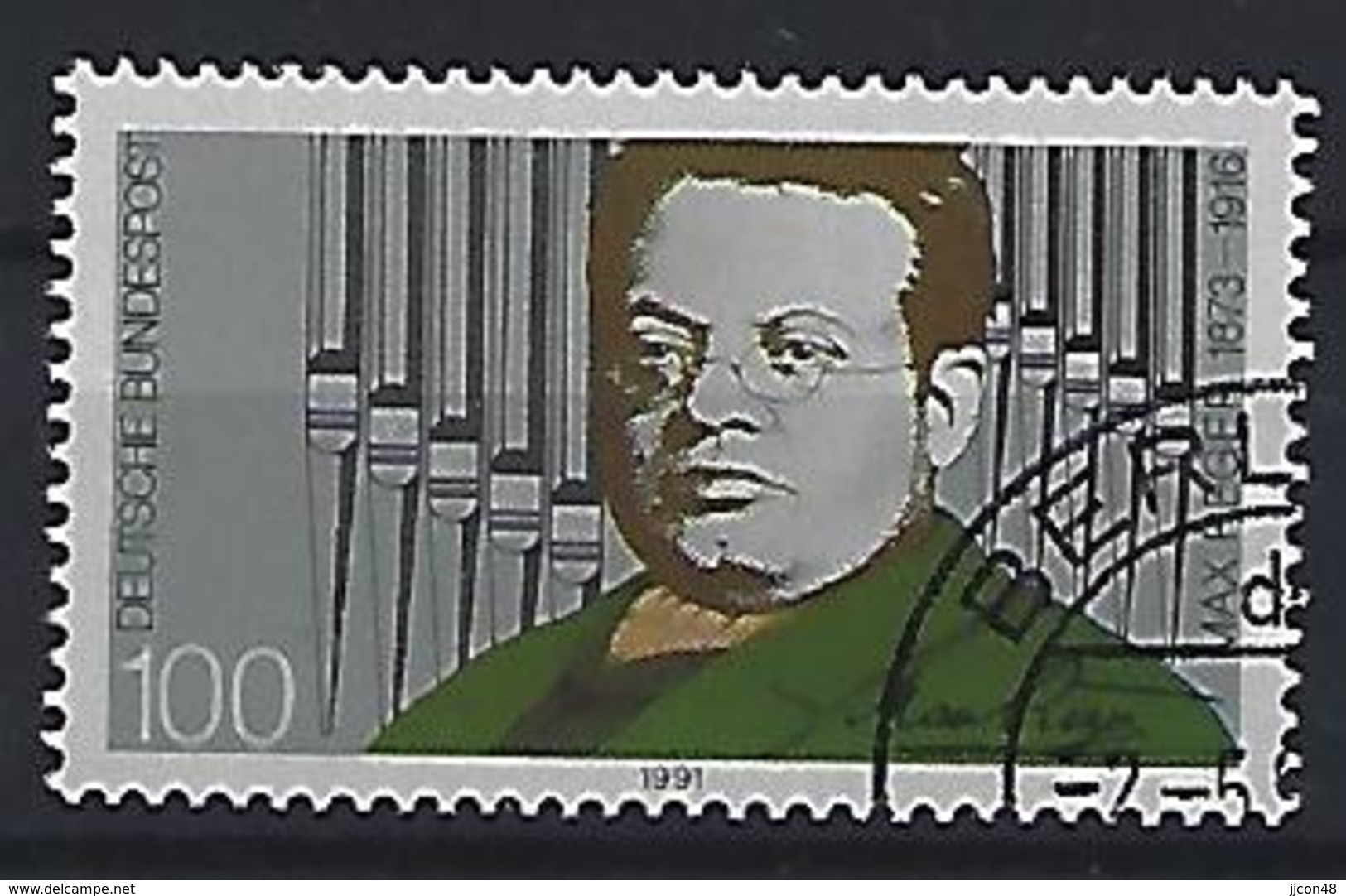 Germany 1991  Max Reger (o) Mi.1529 - Used Stamps