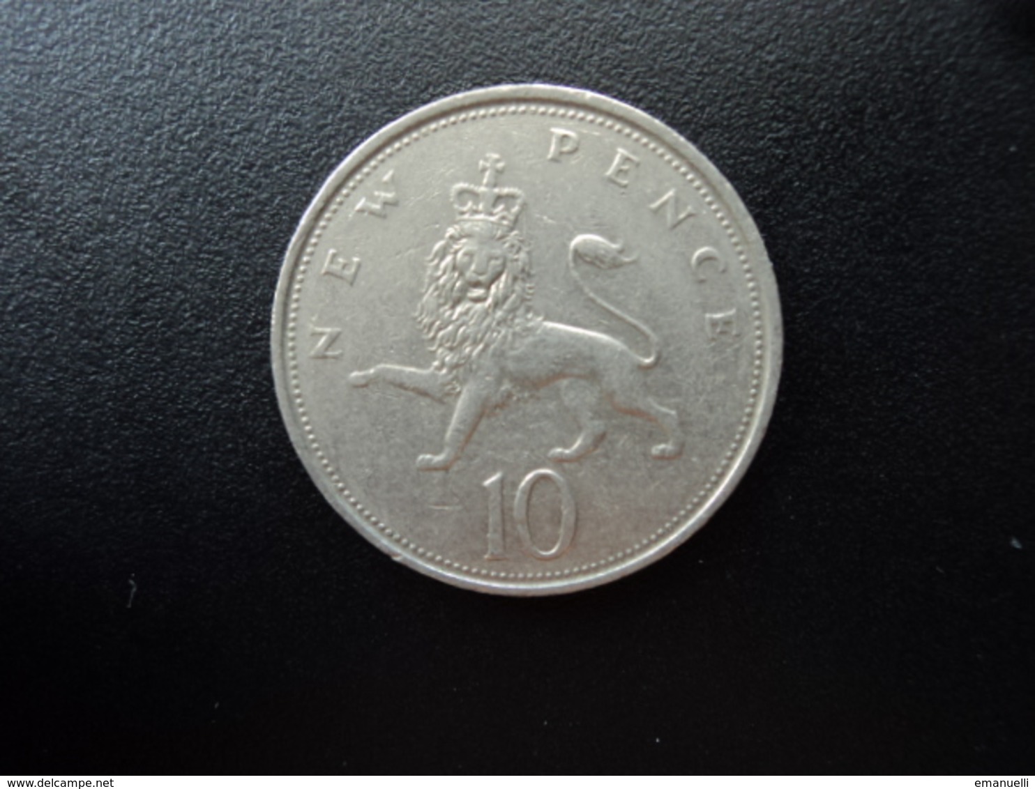 ROYAUME UNI : 10 NEW PENCE   1973   KM 912    SUP - 10 Pence & 10 New Pence
