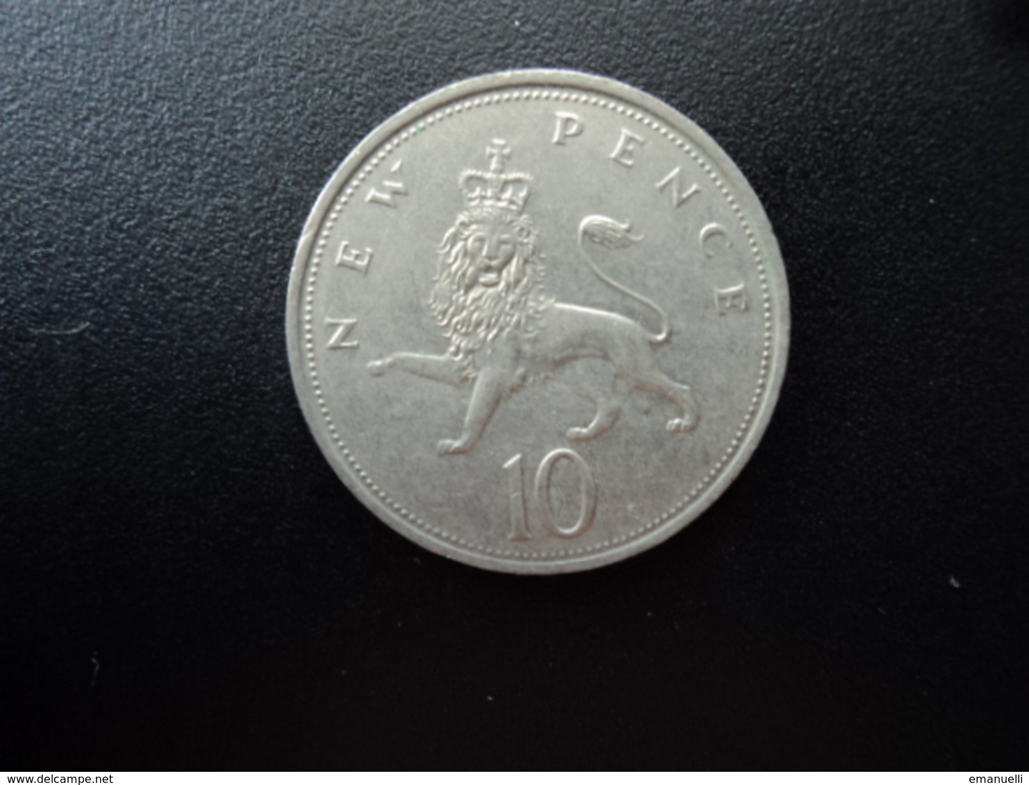 ROYAUME UNI : 10 NEW PENCE   1974   KM 912    SUP - 10 Pence & 10 New Pence