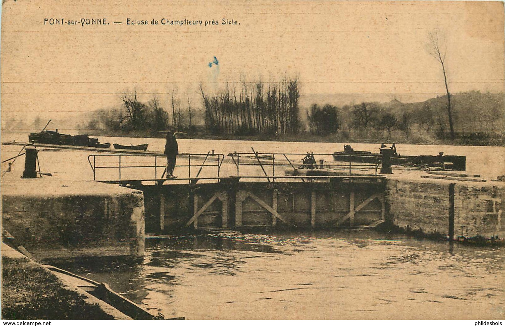 YONNE PONT SUR YONNE  écluse - Pont Sur Yonne