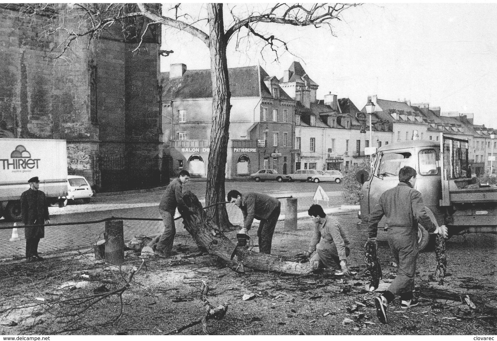 YVON KERVINIO  "HENNEBONT " Abattage Des Arbres - Autres & Non Classés