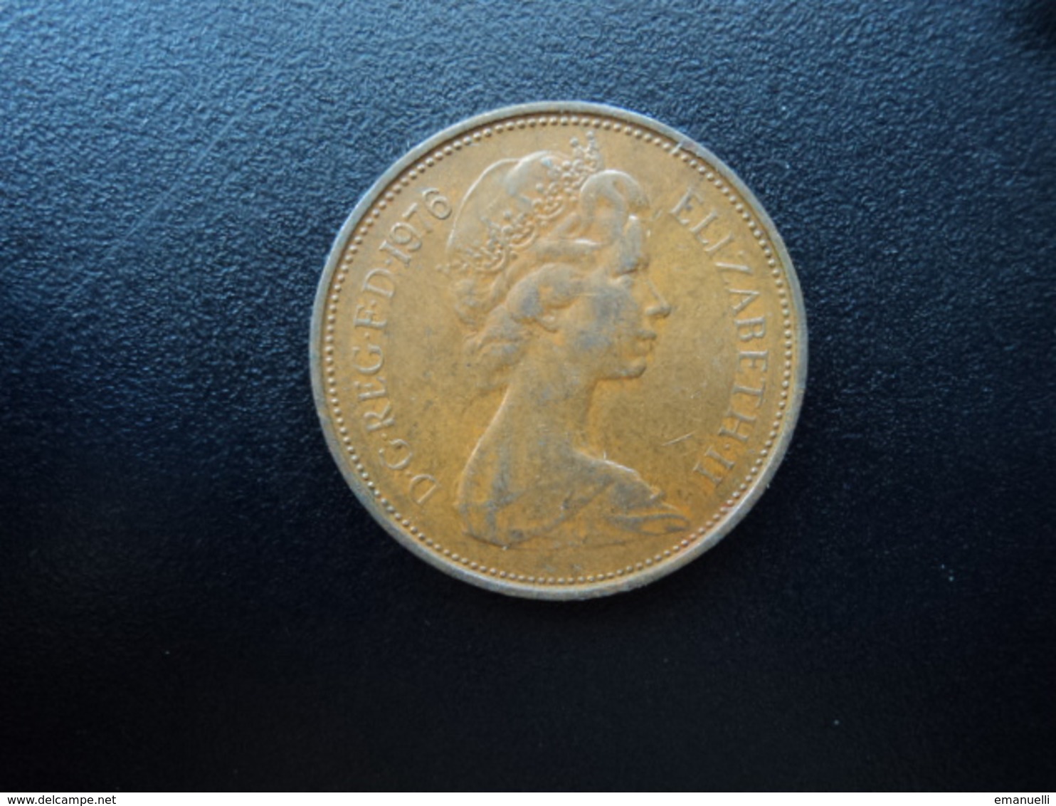 ROYAUME UNI : 2 NEW PENCE  1976   KM 916    TTB / SUP - 2 Pence & 2 New Pence