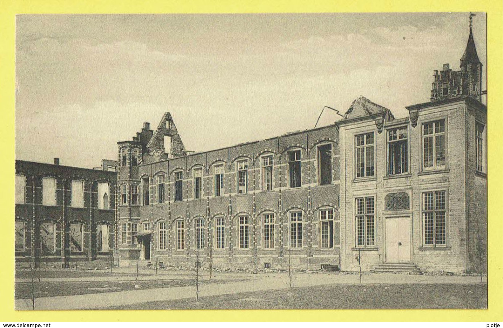 * Tongerloo - Tongerlo (Westerlo - Antwerpen) * (Nels, Uitg Euch. Bureau) Incendie De L'abbaye, Brand, Musée Du Congo - Westerlo