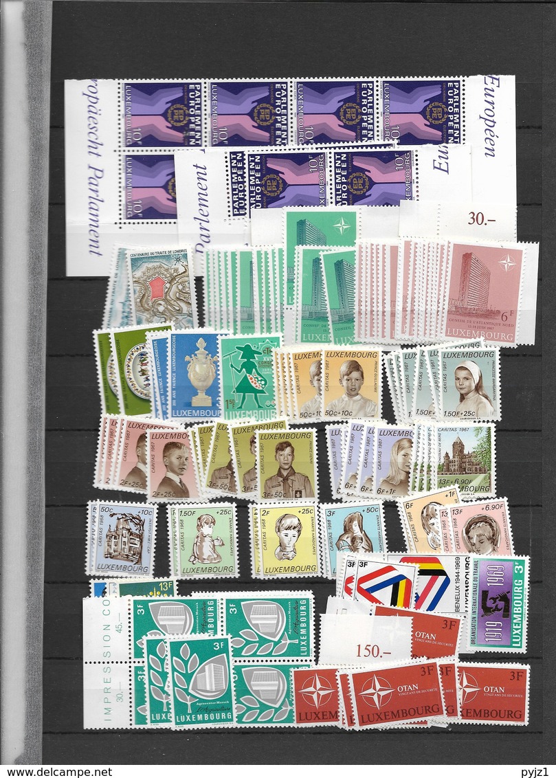 Luxemburg MNH Wholesale (5 Scans) - Collections (sans Albums)