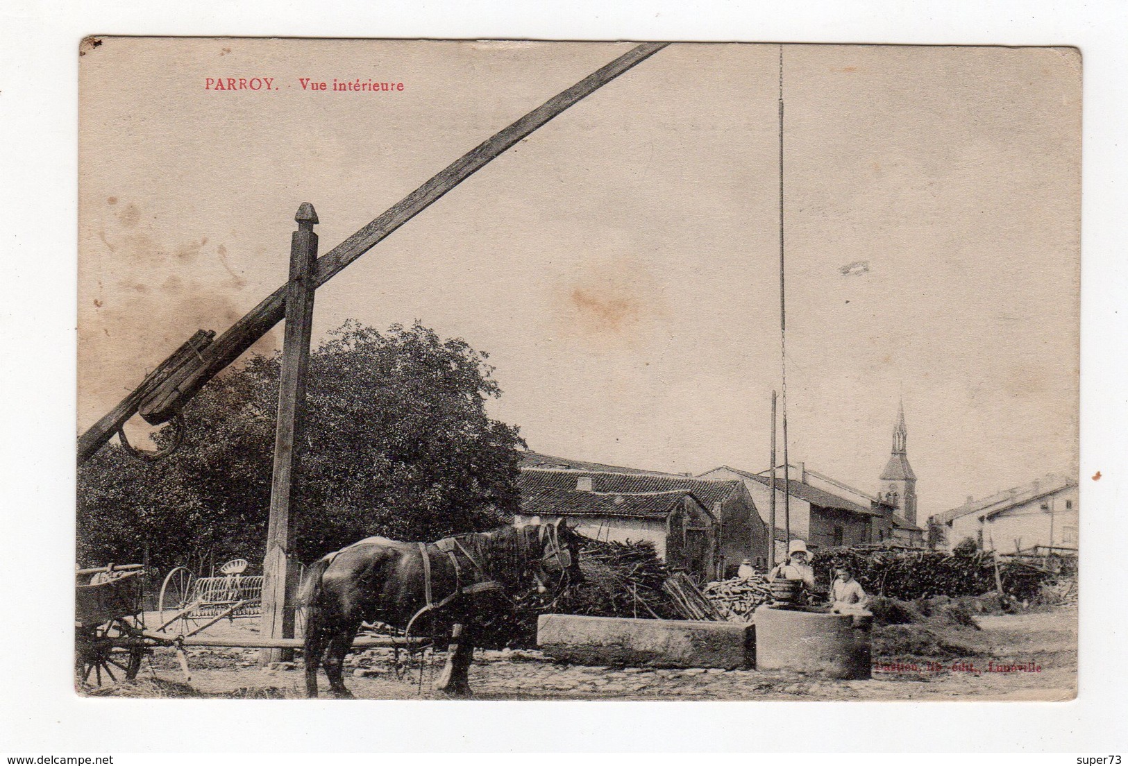 Parroy - Vue Intérieure , Puits Cheval - 54 - - Autres & Non Classés