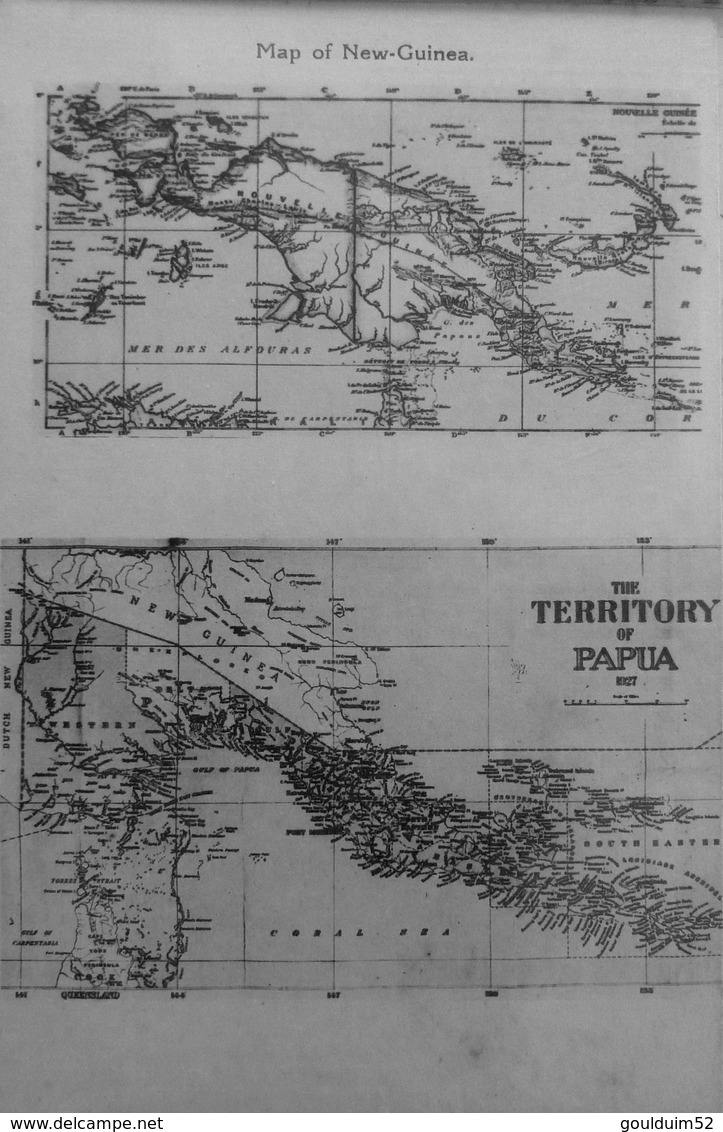 Map Of New-Guinea - Papouasie-Nouvelle-Guinée