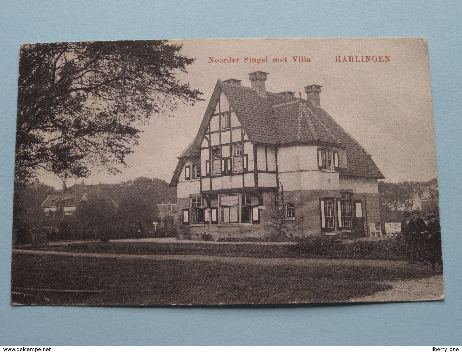 Noorder Singel Met Villa HARLINGEN ( A. Keijzer) Anno 1930 ( Zie Ook RUG / Details Zie Foto's ) ! - Harlingen