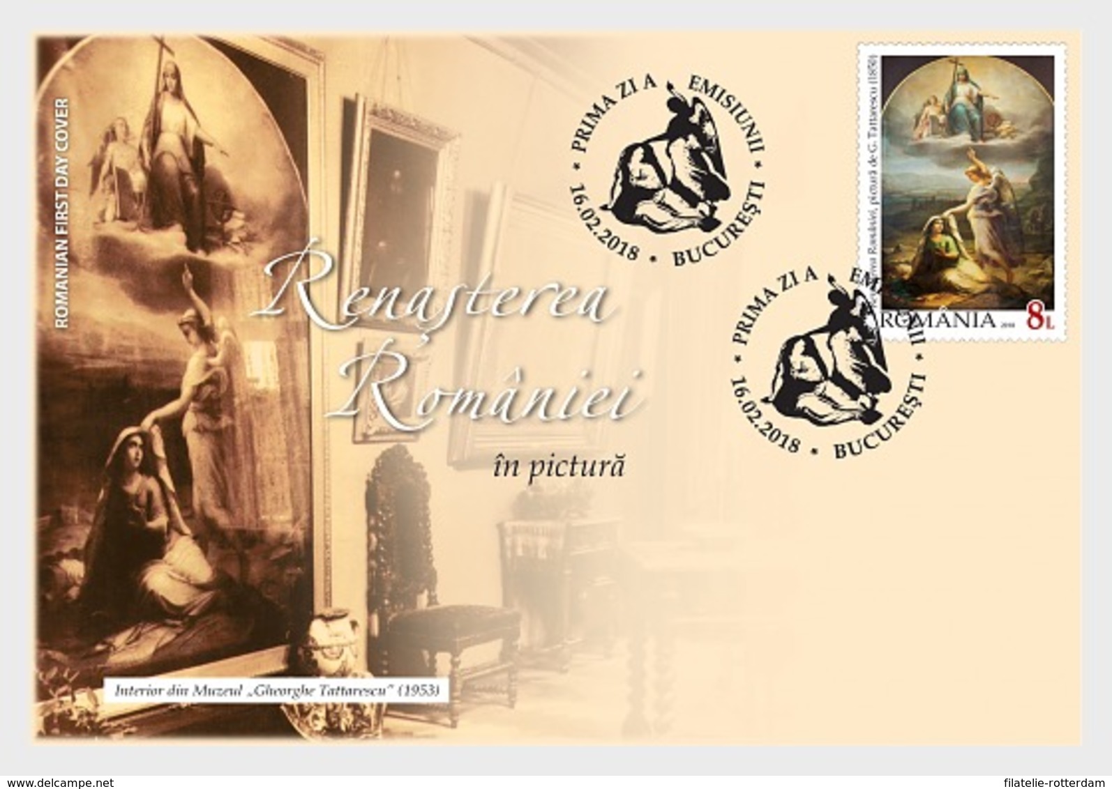 Roemenië / Romania - Postfris / MNH - FDC Renaissance Kunst 2018 - Unused Stamps