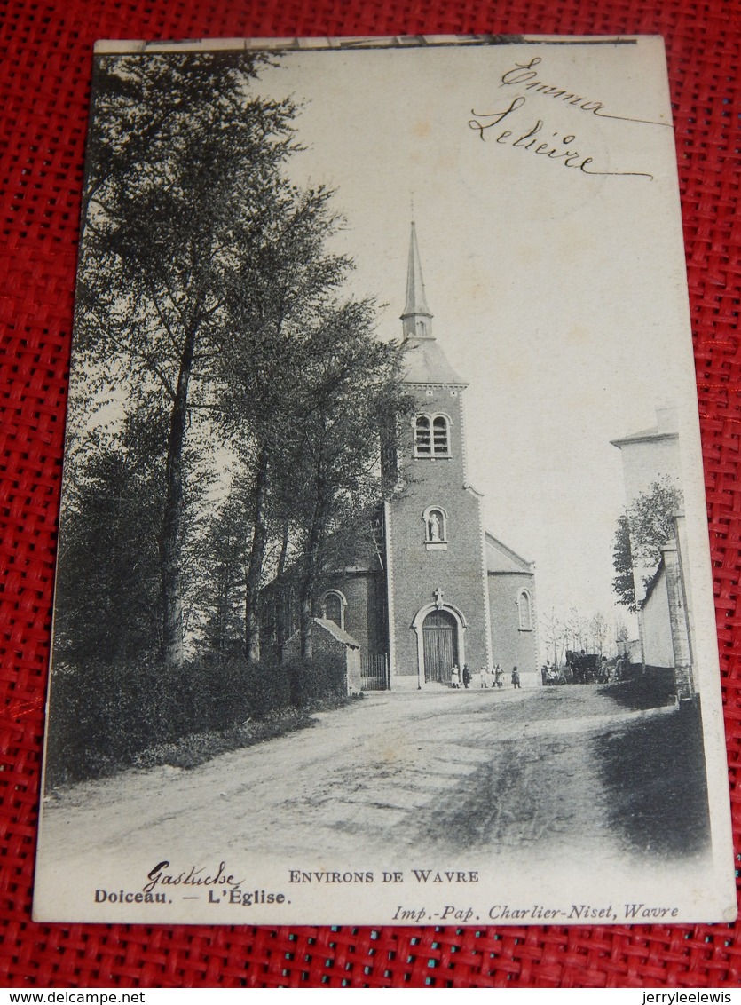 GREZ-DOICEAU  -  GASTUCHE -   L'Eglise   -  1903 - Grez-Doiceau