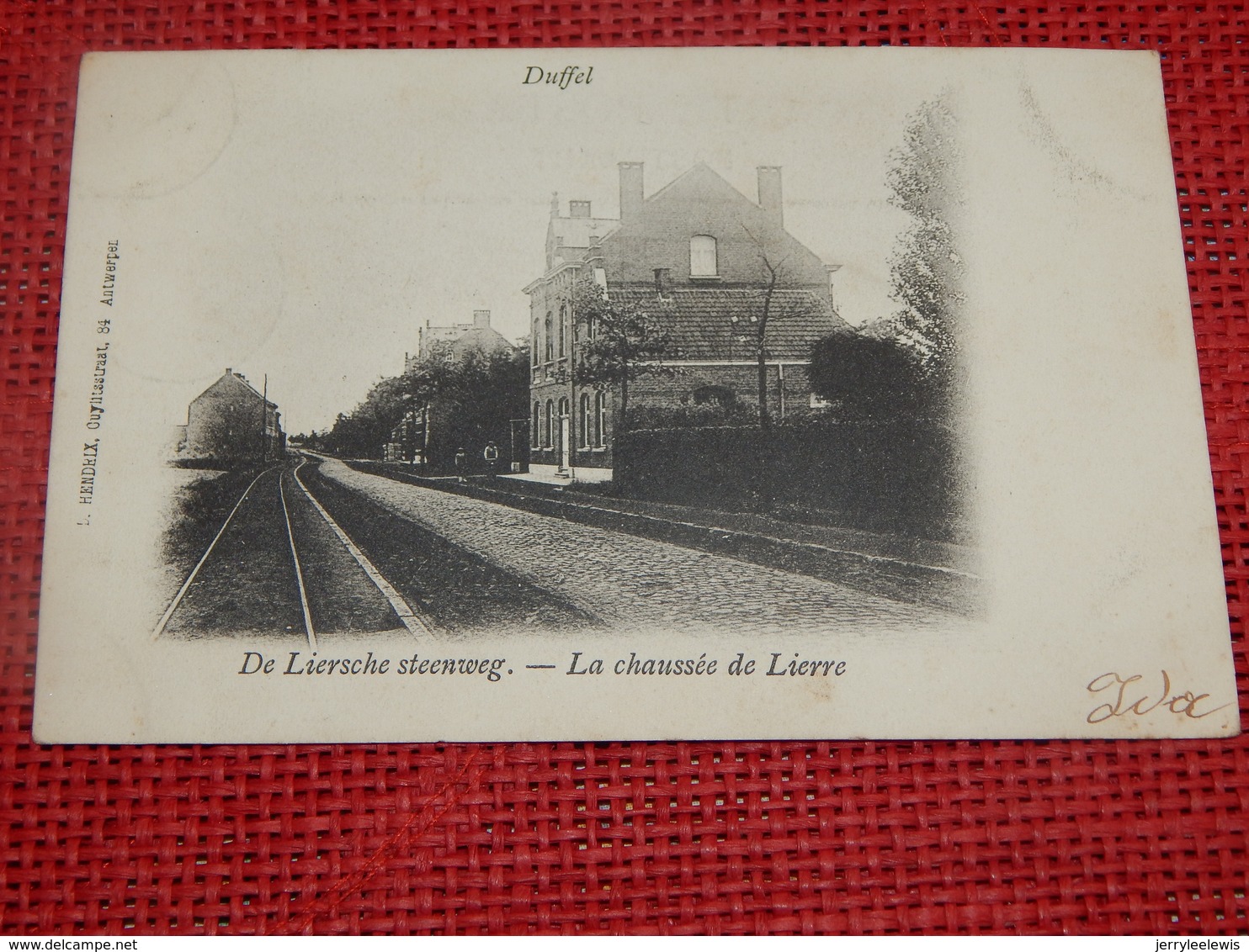 DUFFEL  -   De Liersche Steenweg  -  La Chaussée De Lierre  -  1902 - Duffel