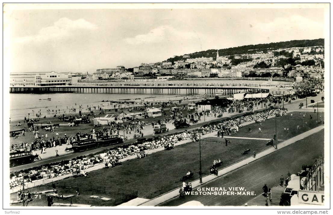 AVON - WESTON SUPER MARE - GENERAL VIEW RP Av211 - Weston-Super-Mare