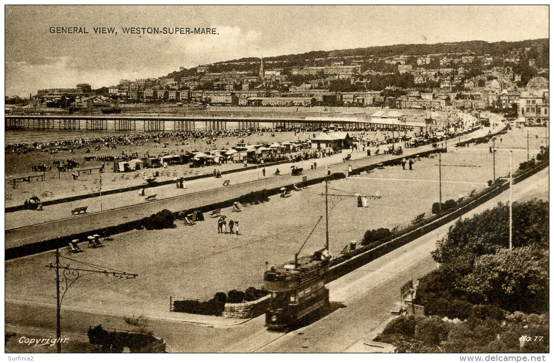 AVON - WESTON SUPER MARE - GENERAL VIEW Av207a - Weston-Super-Mare