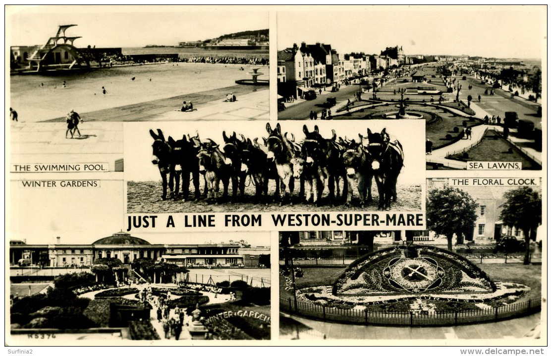 AVON - WESTON SUPER MARE - 5 RP VIEWS Av198 - Weston-Super-Mare