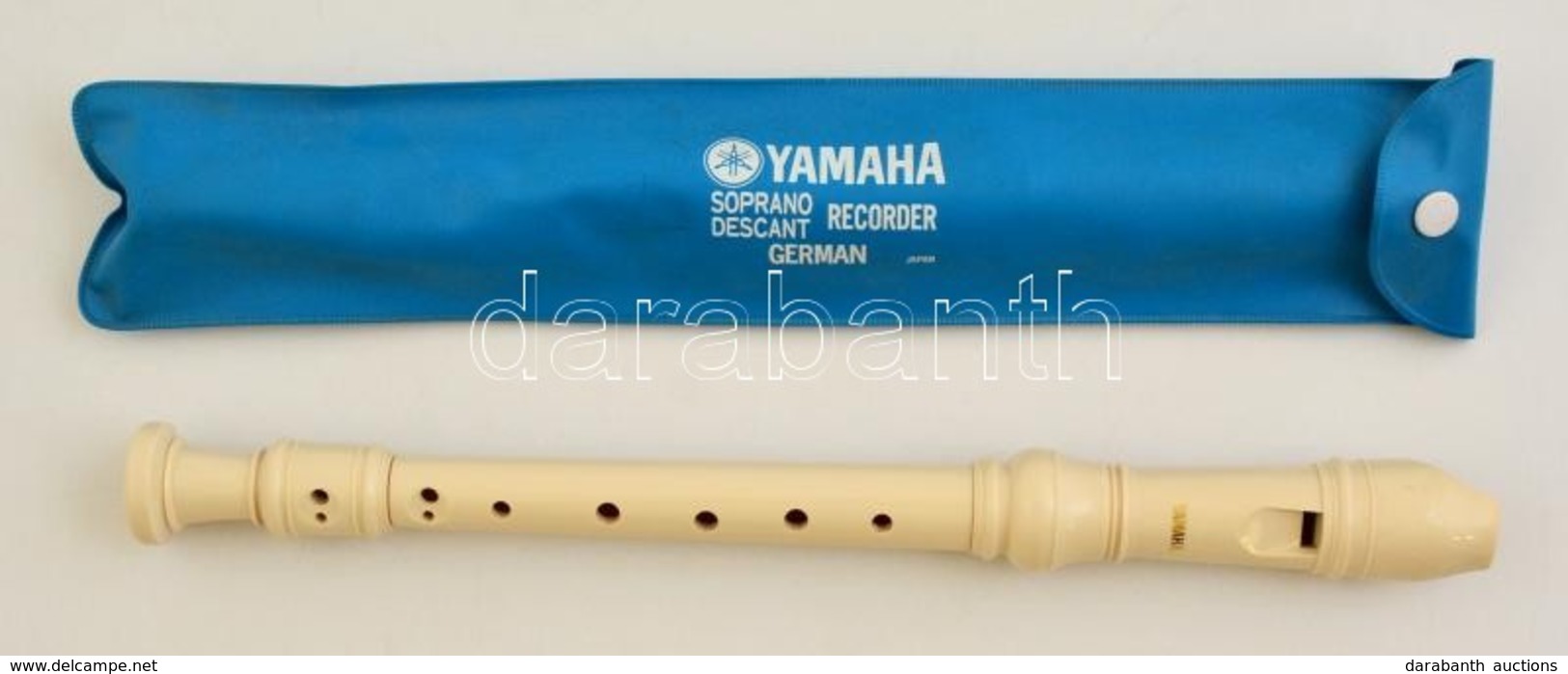 Yamaha Szoprán Furulya, Jó állapotban, Tokkal, H: 32,5 Cm - Altri & Non Classificati