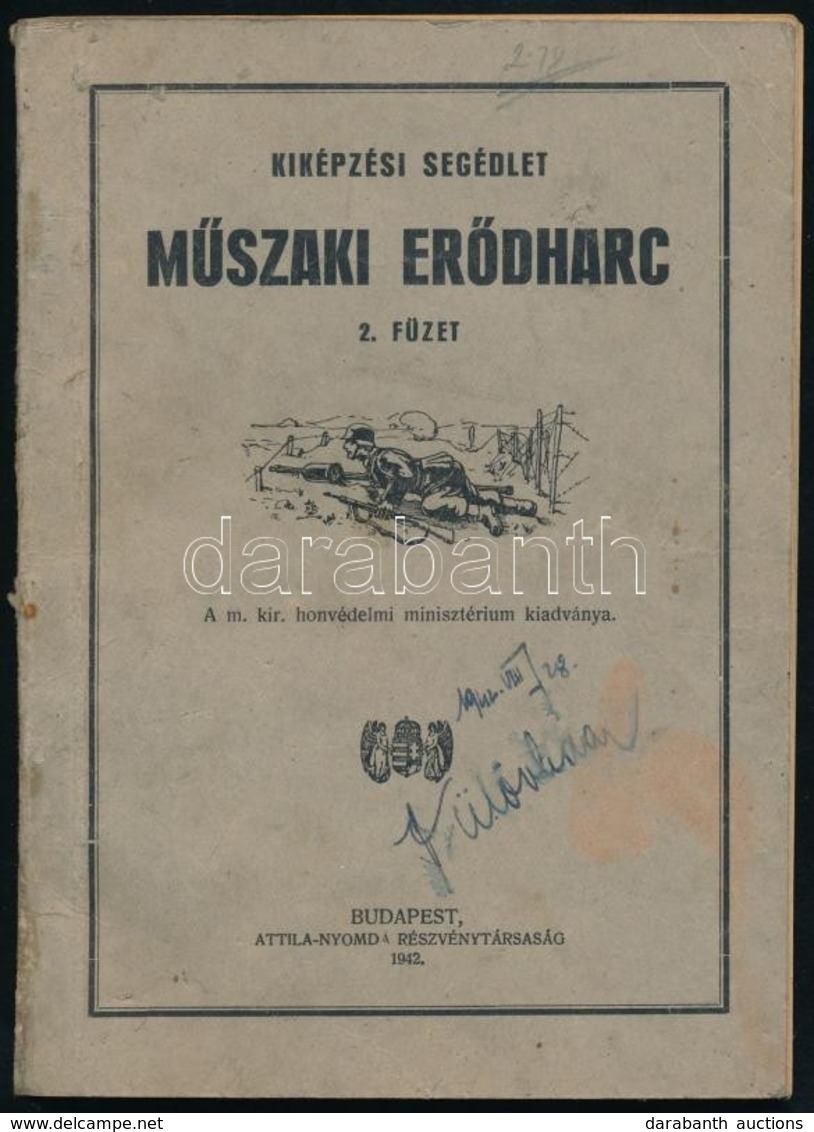 1942, 1972 2 Db Kiadvány: M?szaki Er?dharc 2. Füzet + Válogatott Katonai Kitüntetések Kiállítás - Altri & Non Classificati