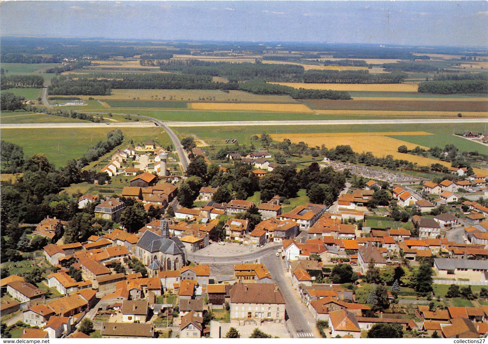 52-ECLARON- VUE AERIENNE - Eclaron Braucourt Sainte Liviere