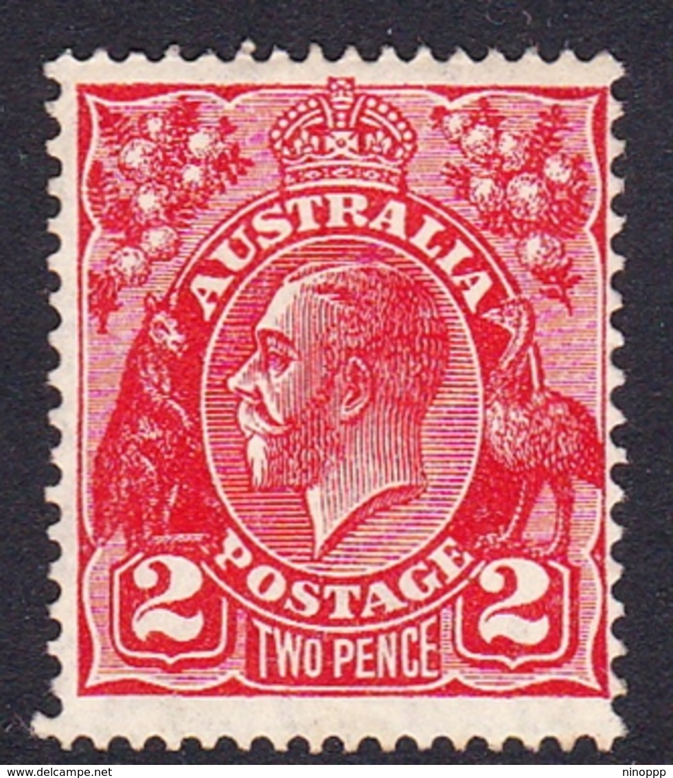 Australia SG 127 1931 King George V,2d Golden Scarlet, C Of A Watermark, Mint Never Hinged - Mint Stamps