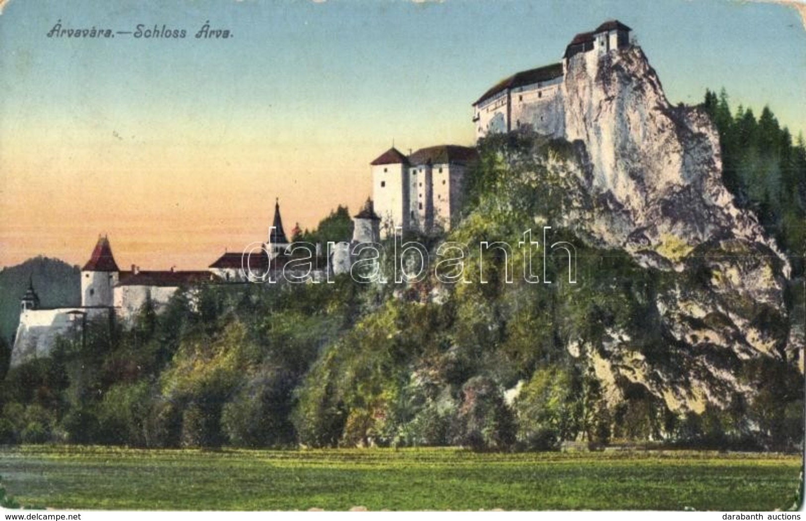 T2/T3 Árvaváralja, Oravsky Zámok (od Juhovychodu); Vár. Kiadja Feitzinger Ede Nr. 248. / Schloss / Zámek / Castle + K.u. - Non Classificati