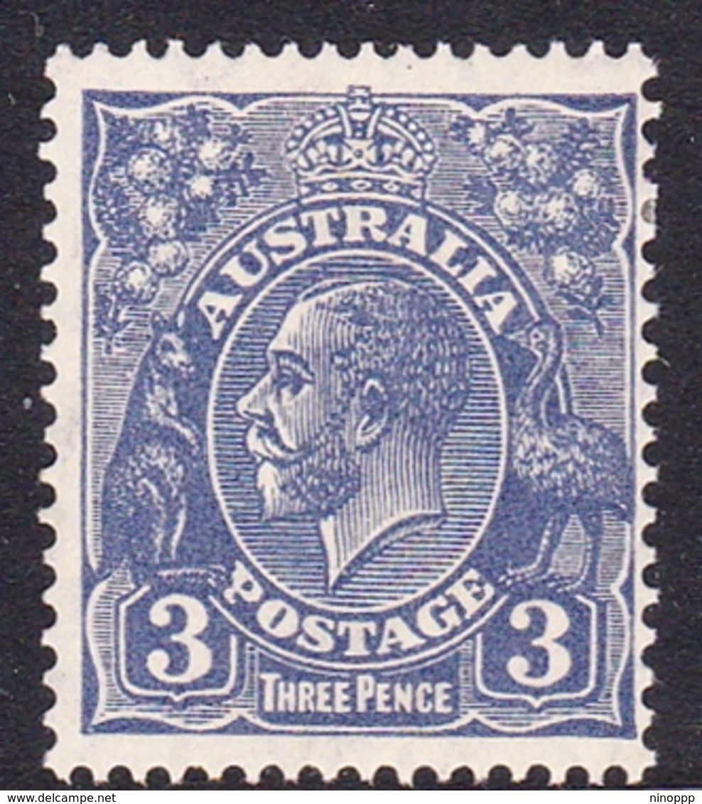 Australia SG 128 1932 King George V,3d Ultramarine, C Of A Watermark, Mint Hinged - Neufs