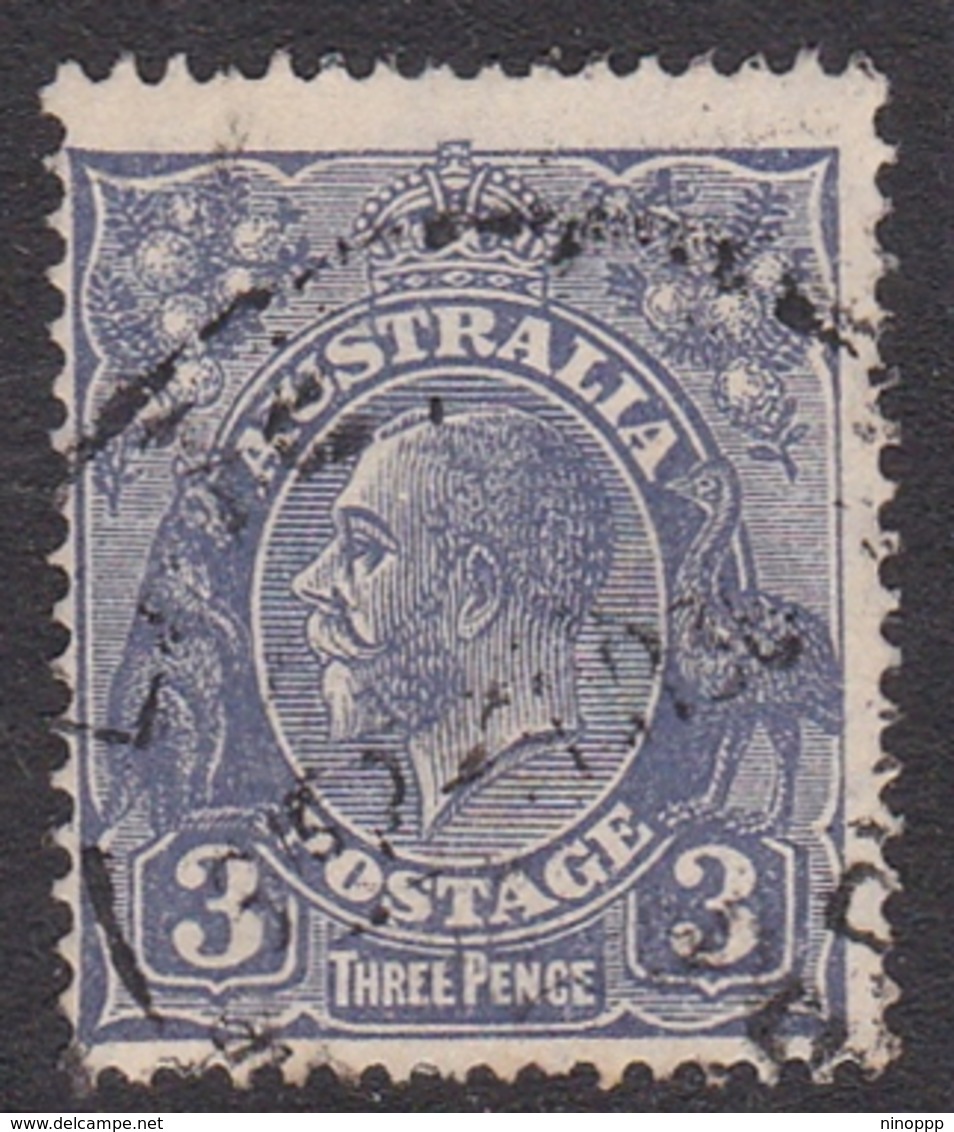 Australia SG 128 1932 King George V,3d Ultramarine, C Of A Watermark, Used - Gebruikt