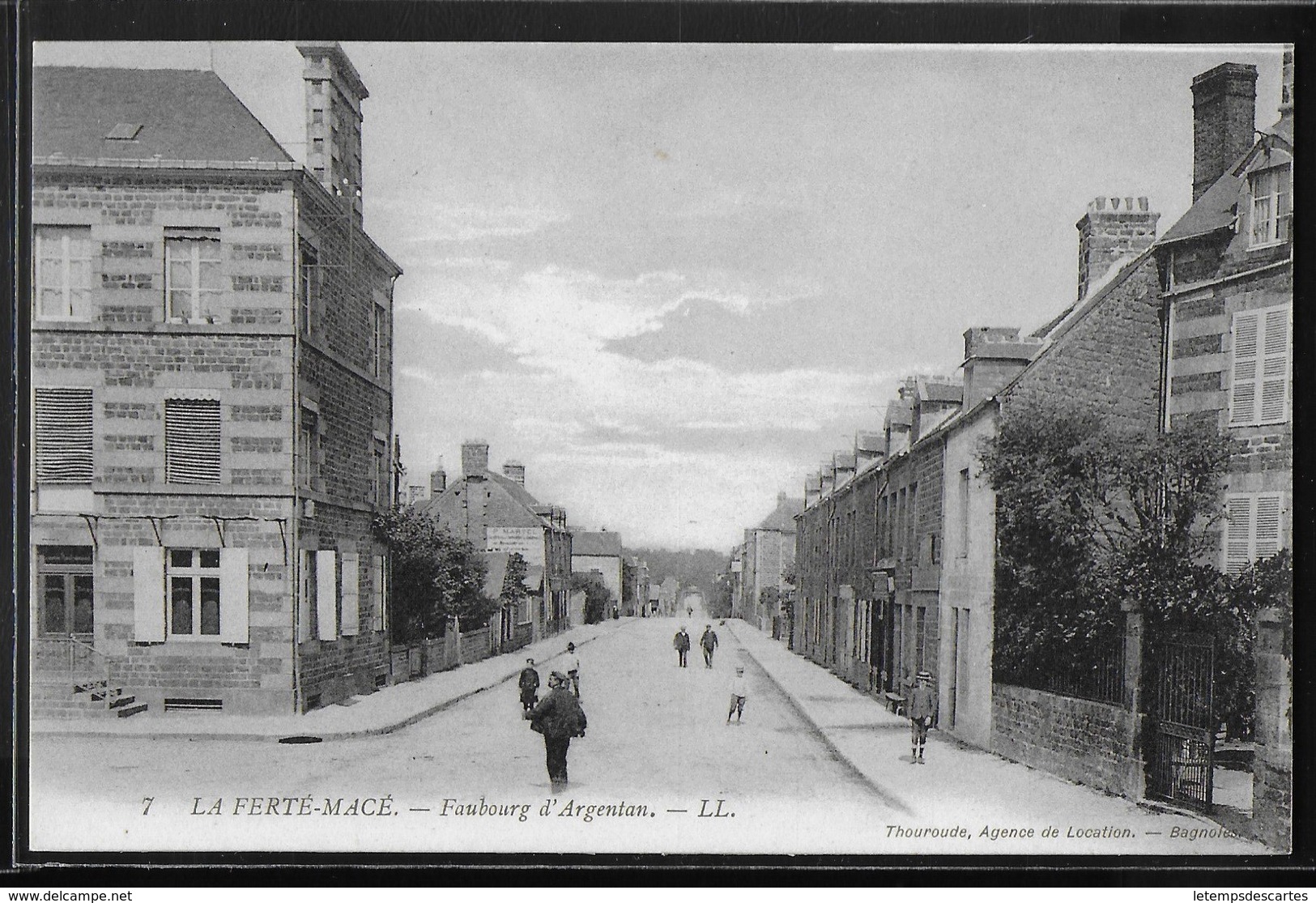 CPA 61 - La Ferté-Macé, Faubourg D'Argentan - LL - La Ferte Mace