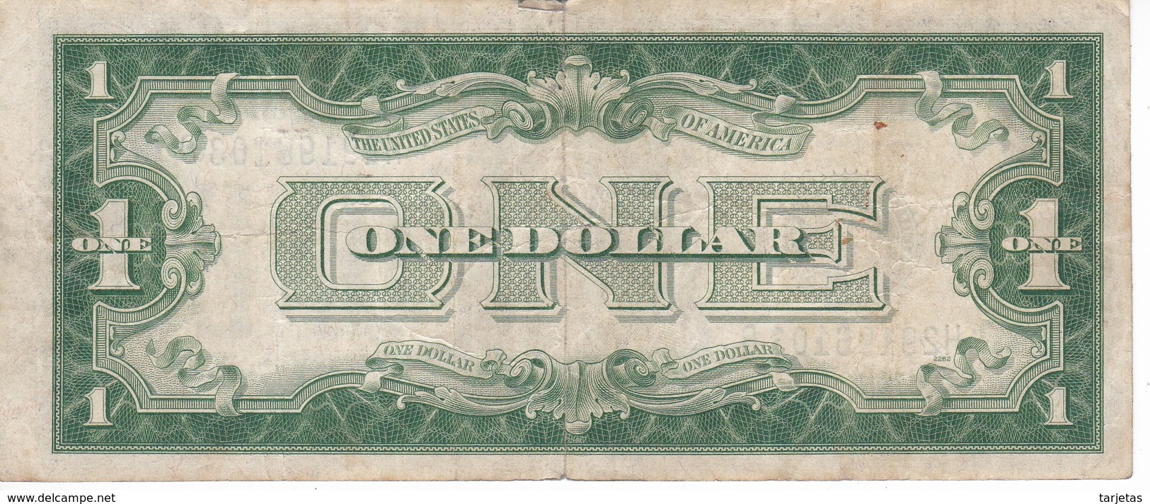 BILLETE DE ESTADOS UNIDOS DE 1 DOLLAR DEL AÑO 1928 B LETRA H-B WASHINGTON  (BANK NOTE) - Billetes De La Reserva Federal (1928-...)