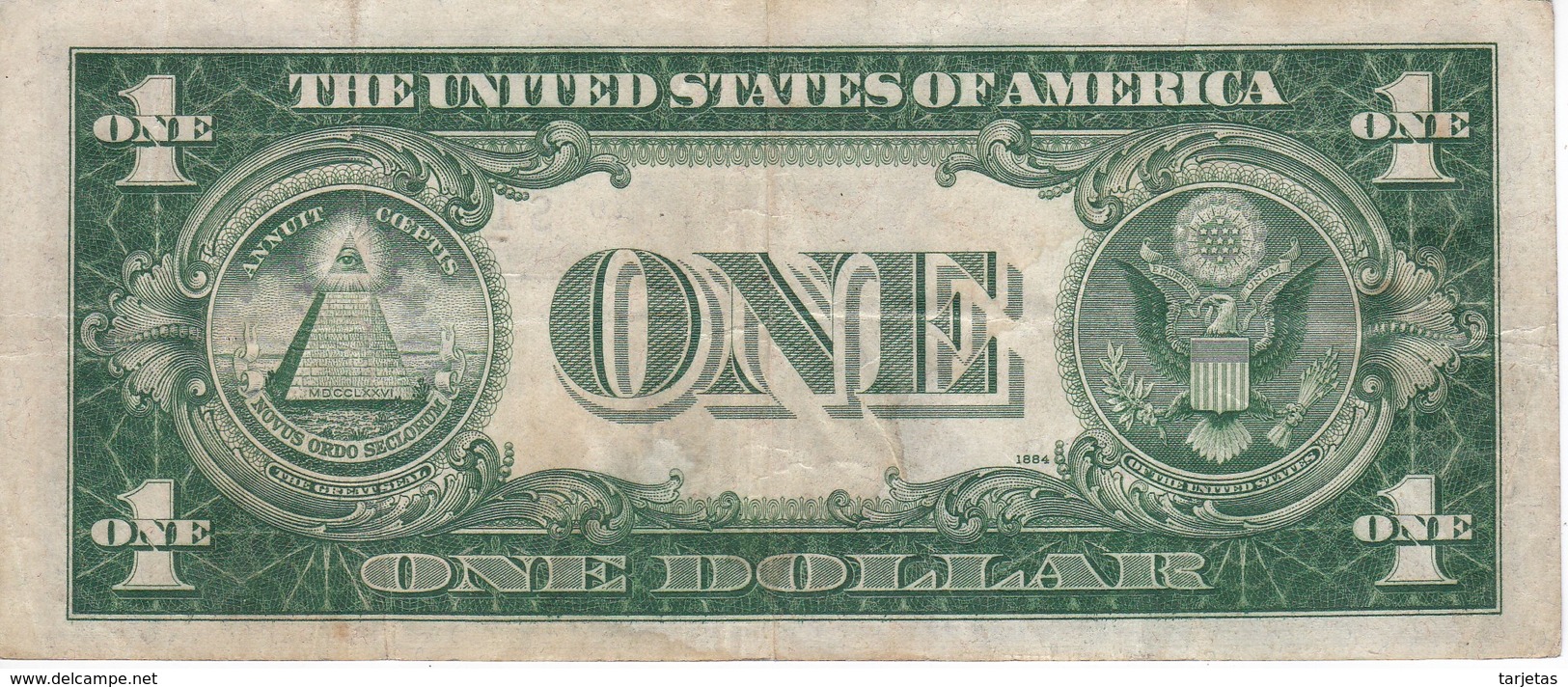 BILLETE DE ESTADOS UNIDOS DE 1 DOLLAR DEL AÑO 1935 A LETRA S-B WASHINGTON  (BANK NOTE) - Billetes De La Reserva Federal (1928-...)