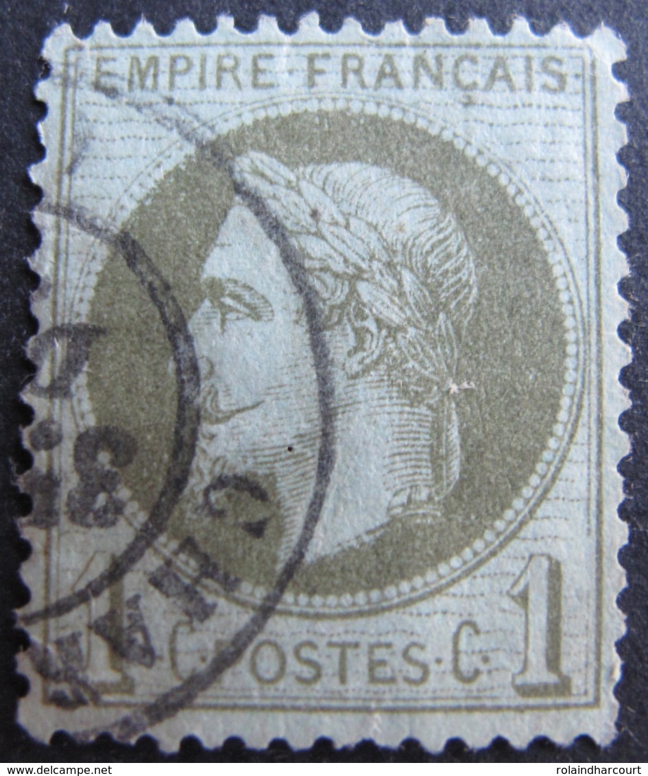 LOT R1749/156 - NAPOLEON III Lauré N°25 - CàD - Cote : 25,00 € - 1863-1870 Napoleon III With Laurels